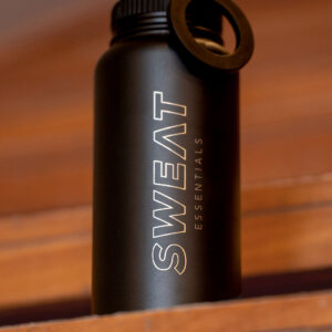 Black&Silver sweatFLASK (32oz/946ml)